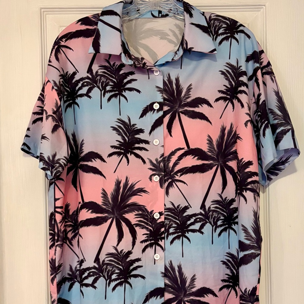 Tropical Palm Tree Men's Shirt